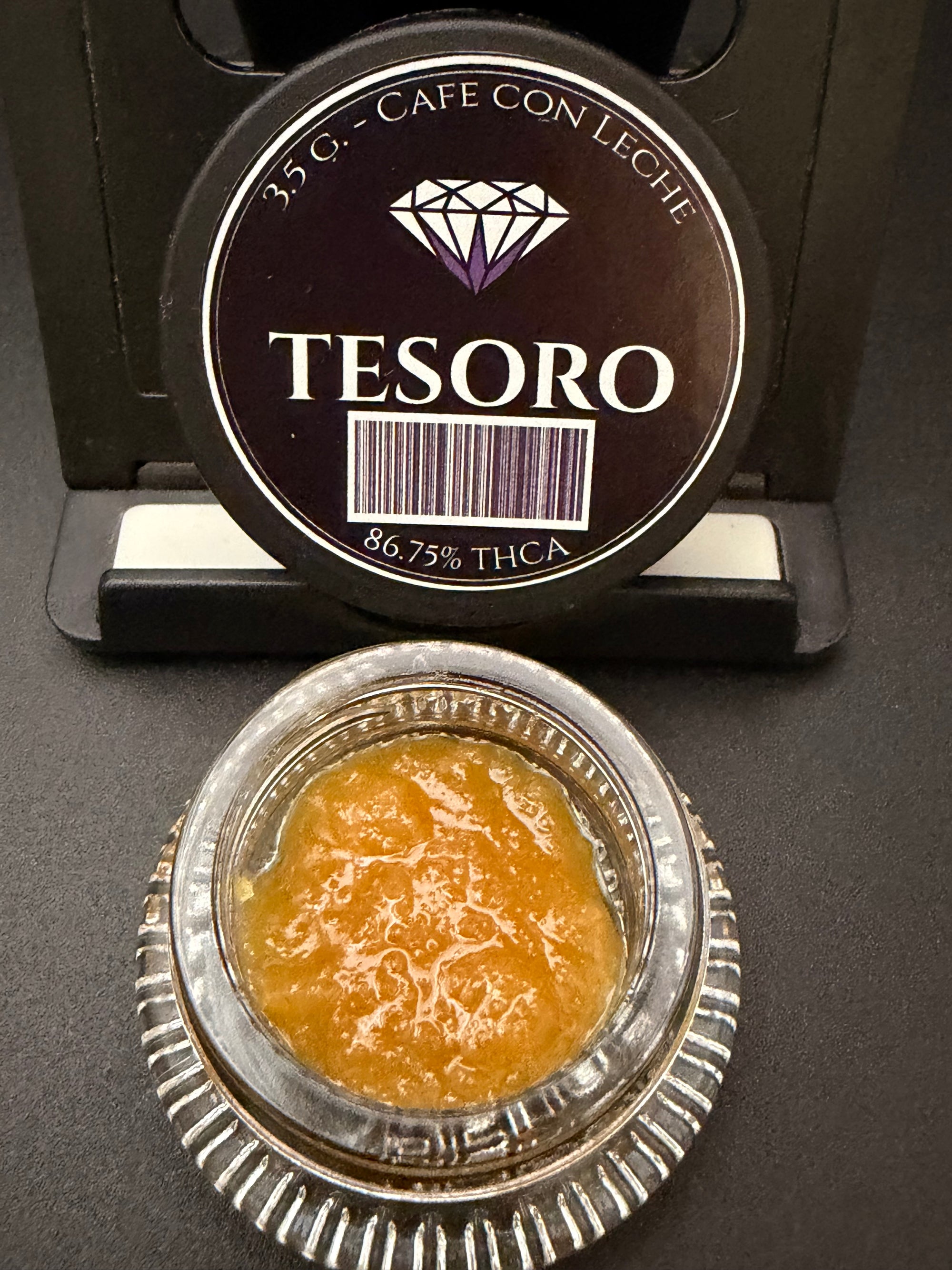 Cafe con Leche THCa Cured Resin