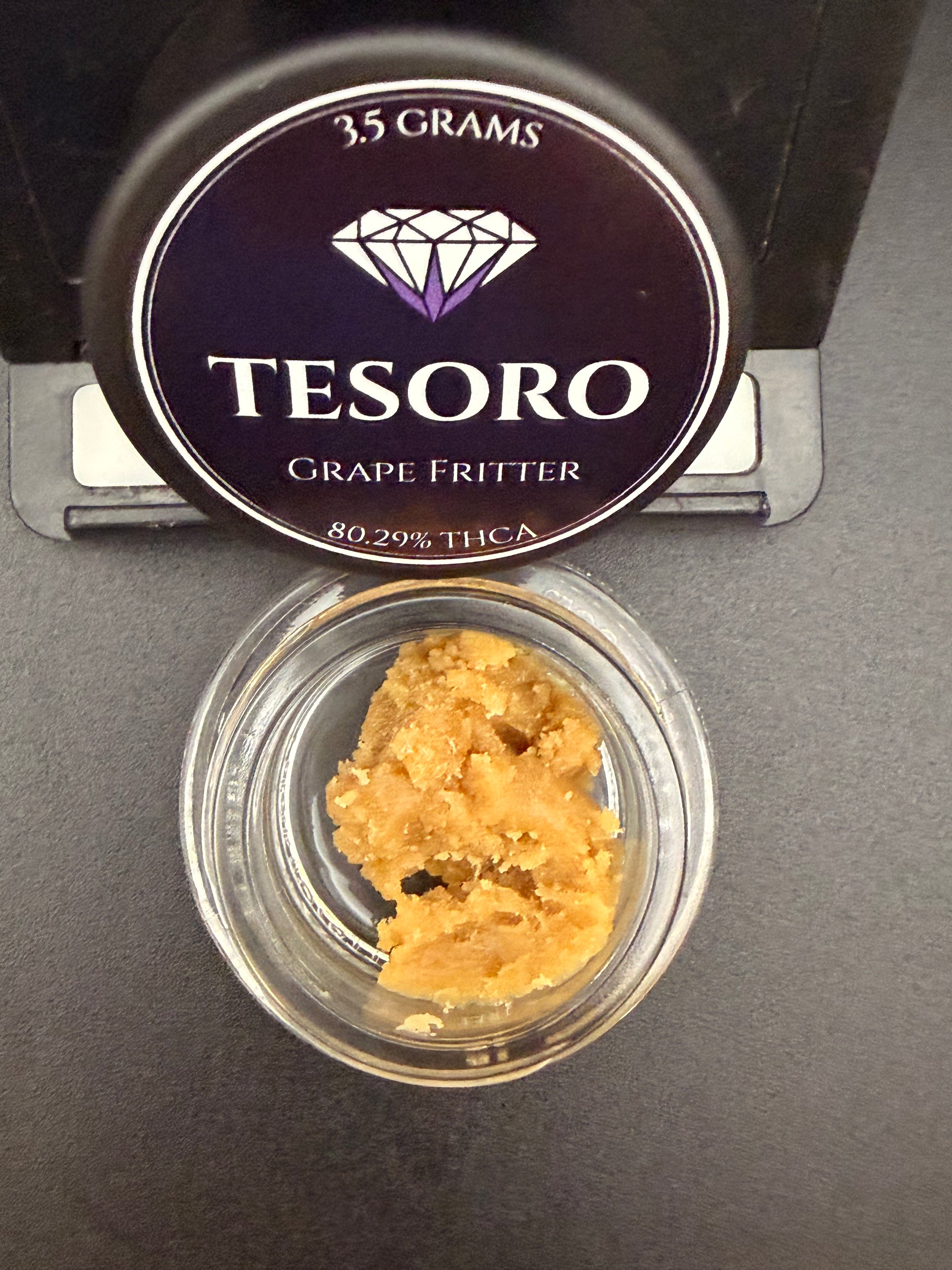 Grape Fritter Tier 3 THCa Hash Rosin