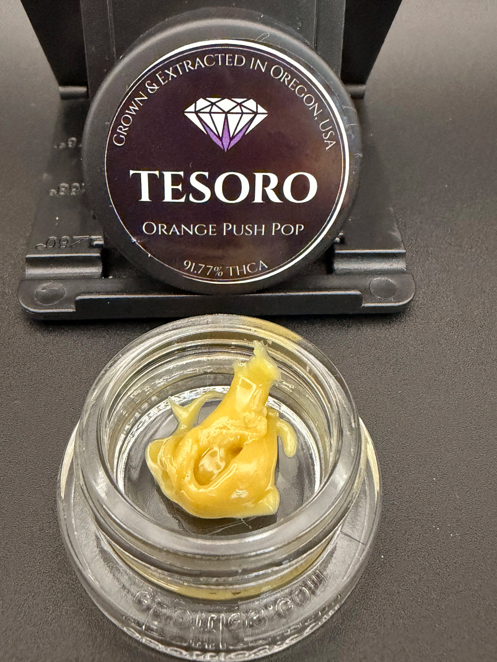 Orange Push Pop Tier 4 THCa Hash Rosin