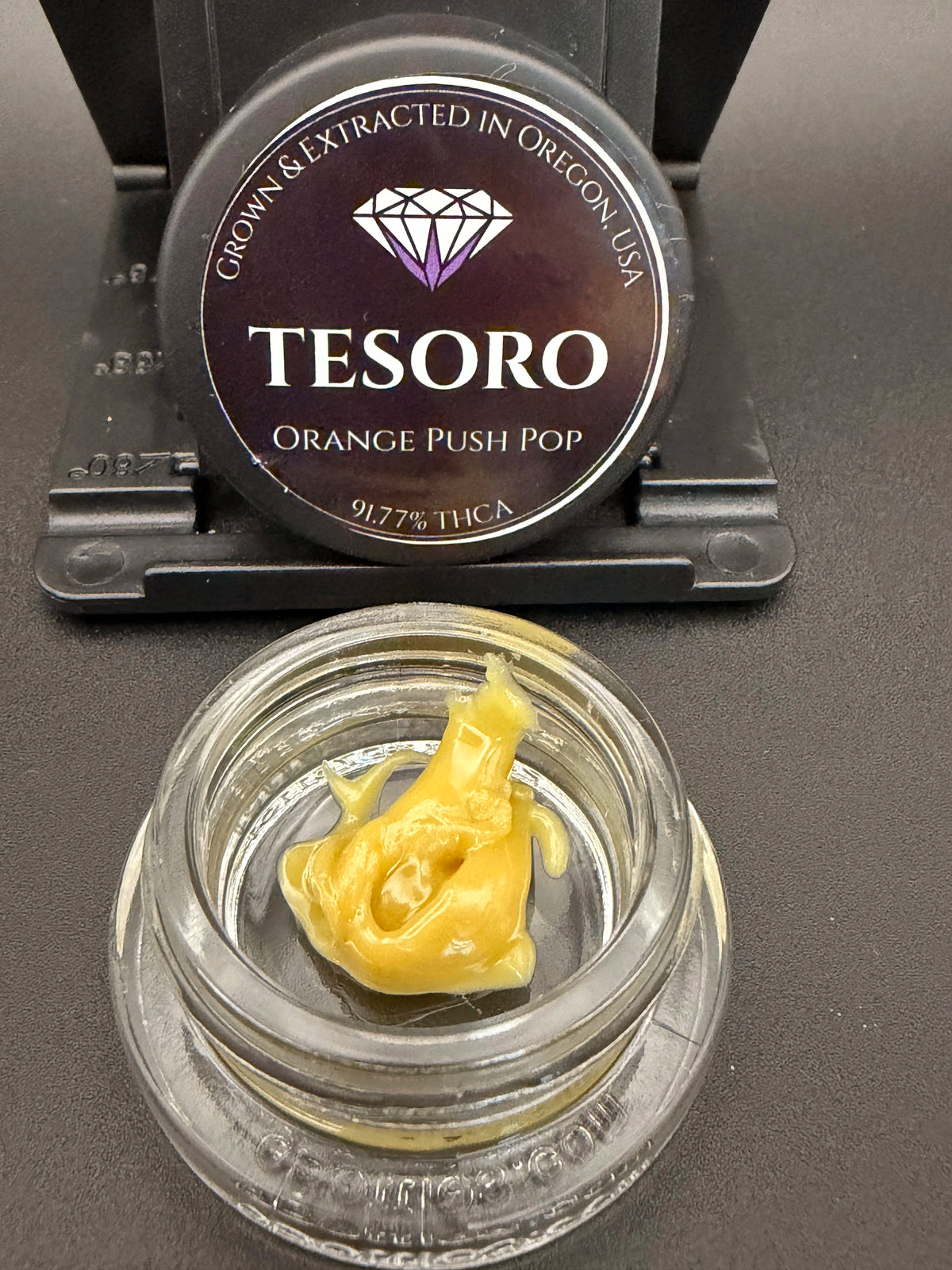 Orange Push Pop Tier 4 THCa Hash Rosin